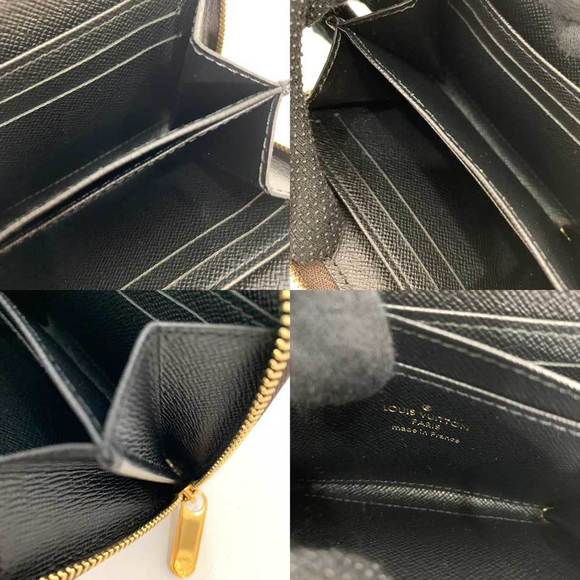 Louis Vuitton Wallet Zippy Coin Purse Case Brown Round Full Zip Square Ladies... - Picture 4 of 4